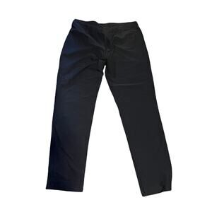 Eileen Fisher Black Washable Stretch Slim Straight Leg Pants sz small